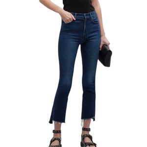 NWT Mother The Insider Crop Step Fray in Movin’ on Up size 27